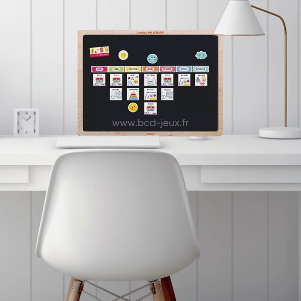 Mon tableau Aimanté J'organise ma semaine - Auzou