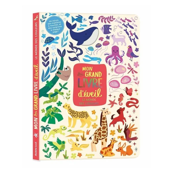 Mon très grand livre d'éveil : Le monde des couleurs - Auzou
