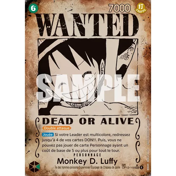 Monkey D. Luffy – Successeurs – 118/129