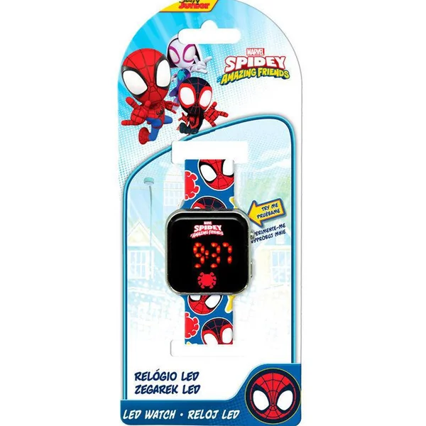 Montre LED Spidey - Kids Euroswan