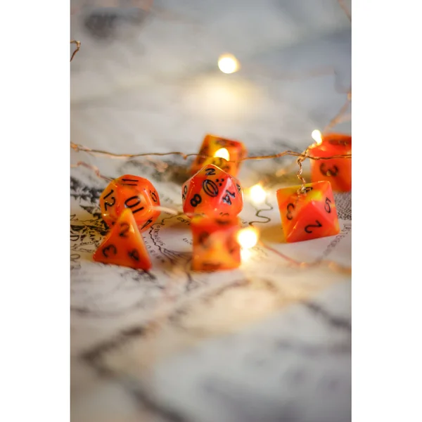 Mordor - Set de 7 dés inspiré du Seigneur des Anneaux