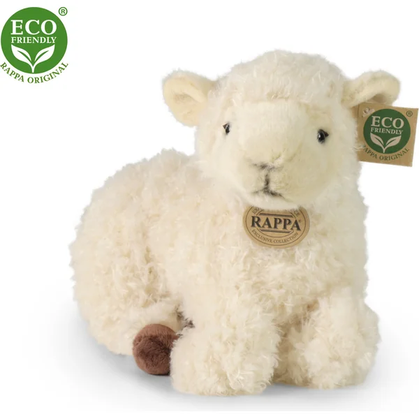 Mouton en peluche couché 25 cm ECO-FRIENDLY