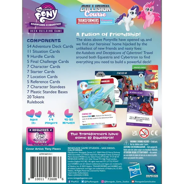 My Little Pony DBG : Collision Course - Extension - Version Anglaise