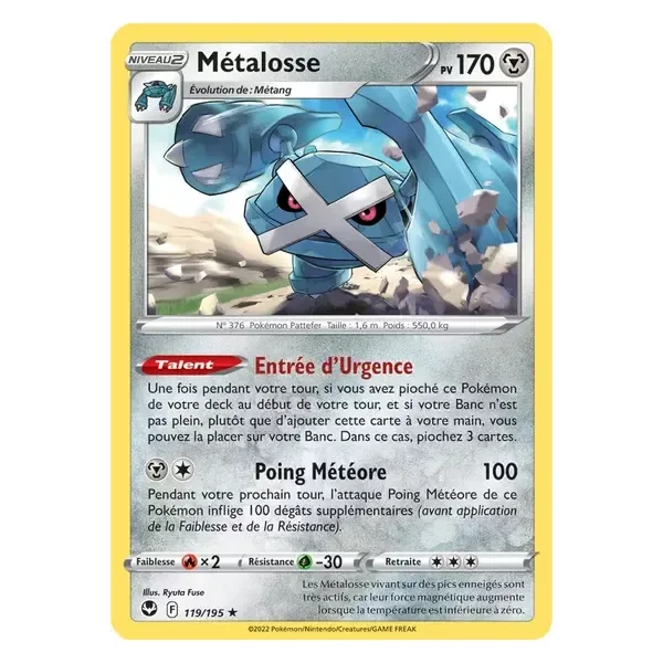 Métalosse – Tempête Argentée – 119/195