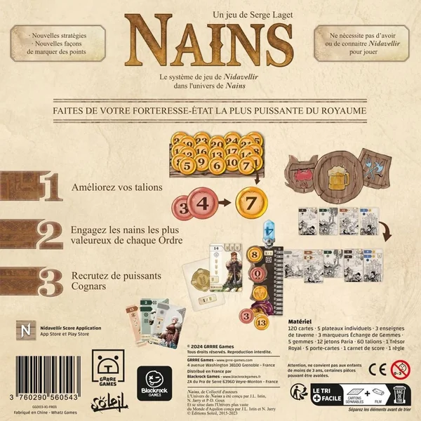 NAINS - (la mécanique Nidavellir)