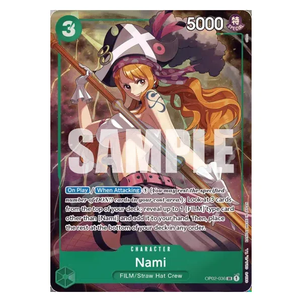 Nami – Unnumbered Promos – OP02-036