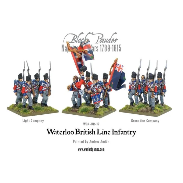 Napoleonic British Line Infantry (Waterloo campaign)