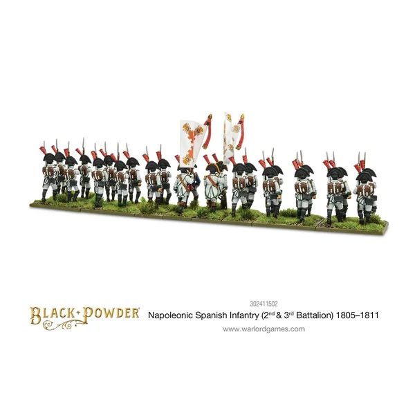 Napoleonic Spanish Infantry (2nd & 3rd Battalions) 1805-1811