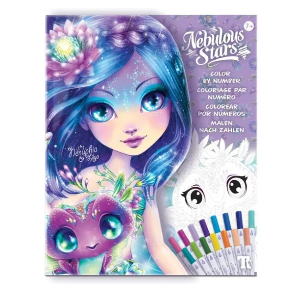 Nebulous Stars - Coloriage par numéro Nénuphia