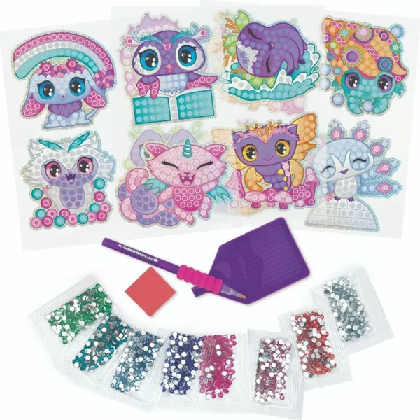 Nebulous Stars Ensemble d'autocollants éblouissants avec pierres