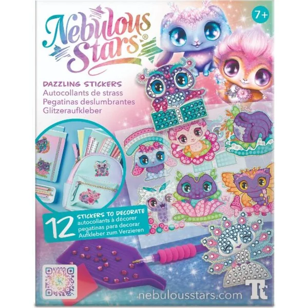 Nebulous Stars Ensemble d'autocollants éblouissants avec pierres