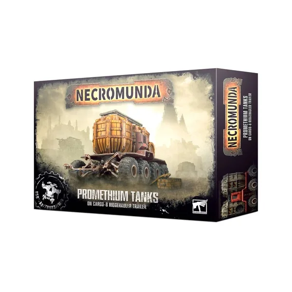 Necromunda : Promethium Tanks (On Cargo-8 Ridgehauler Trailer)