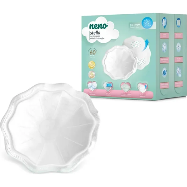 NENO Coussinets d'allaitement Stella 60 pièces