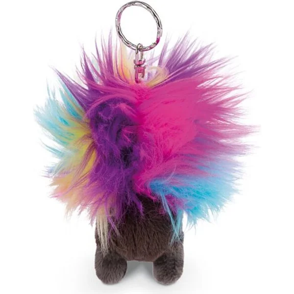 NICI Glubschis porte-clés Fée Titiyu 9cm, noir