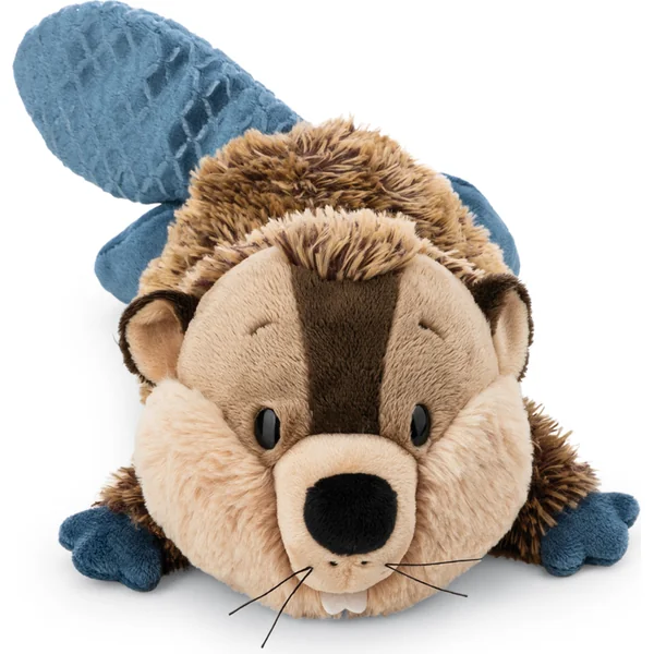 NICI peluche Castor Harry 20cm, couché GREEN