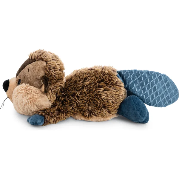 NICI peluche Castor Harry 20cm, couché GREEN