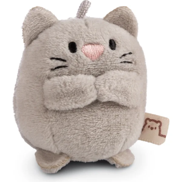 NICI porte-clés MyMochi Chat Eepy gris 5cm