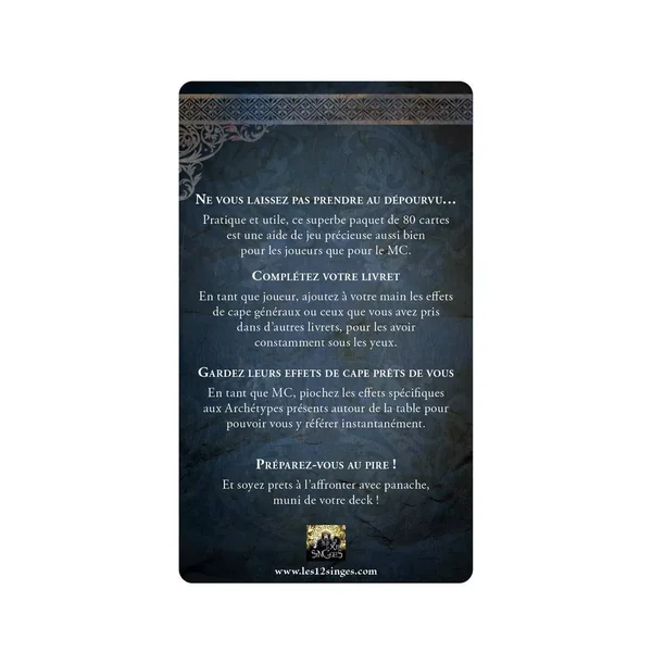 Noblesse Oblige : Effets de Capes