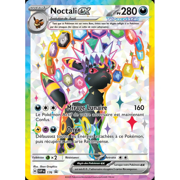Noctali ex – Promos Écarlate a Violet – 176
