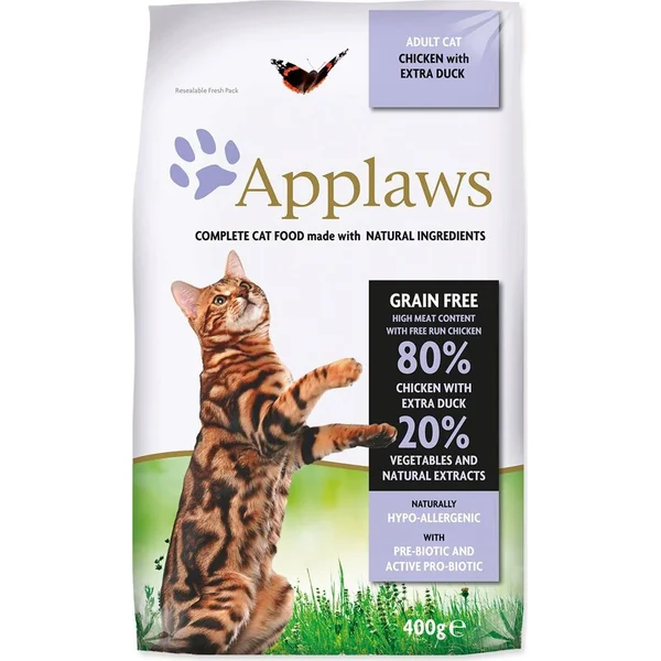 Nourriture Applaws Dry Cat Chicken with Duck 400g