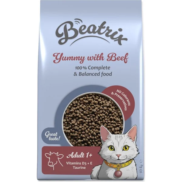 Nourriture Beatrix Adulte au bœuf 10kg