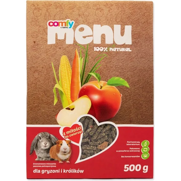 Nourriture Comfy menu rongeur&lapin granulé 500g
