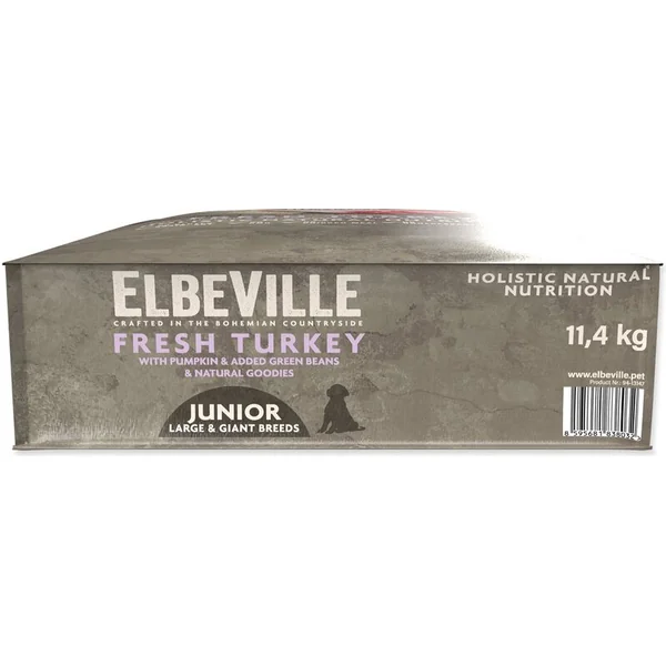 Nourriture ELBEVILLE Puppy and Junior Large Healthy Development Fresh Turkey 11,4kg