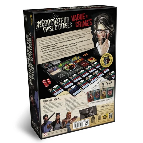Négociateur Prise d'Otages - Vague de Crimes