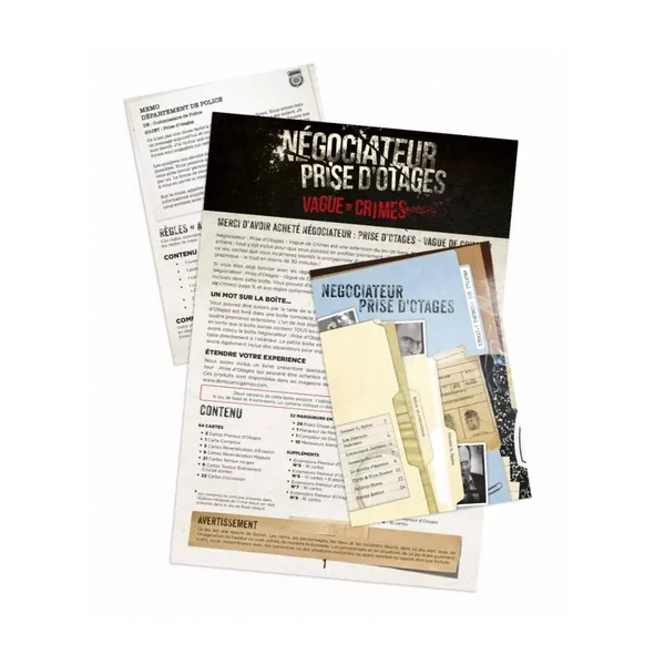 Négociateur : Prise d'otages - Vagues de Crimes