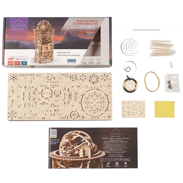 Observateur du Ciel Ugears - Puzzle 3d en bois