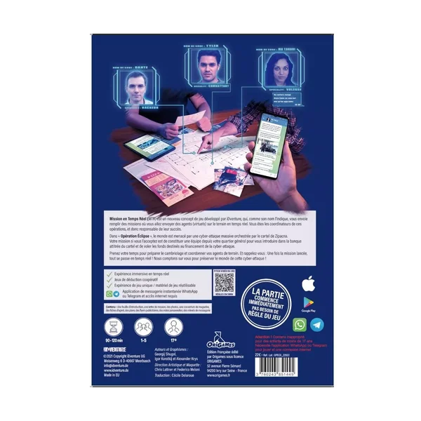 Opération Eclipse - Le casse impossible - Jeu Rescapé