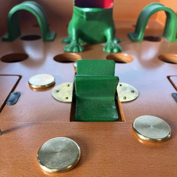 Palet Grenouille en laiton diamètre 35 mm à l'unité