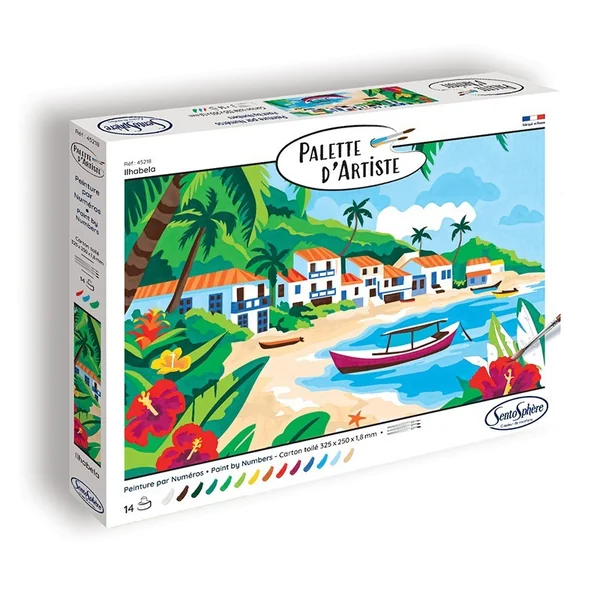 Palette d'artiste - Ilhabela
