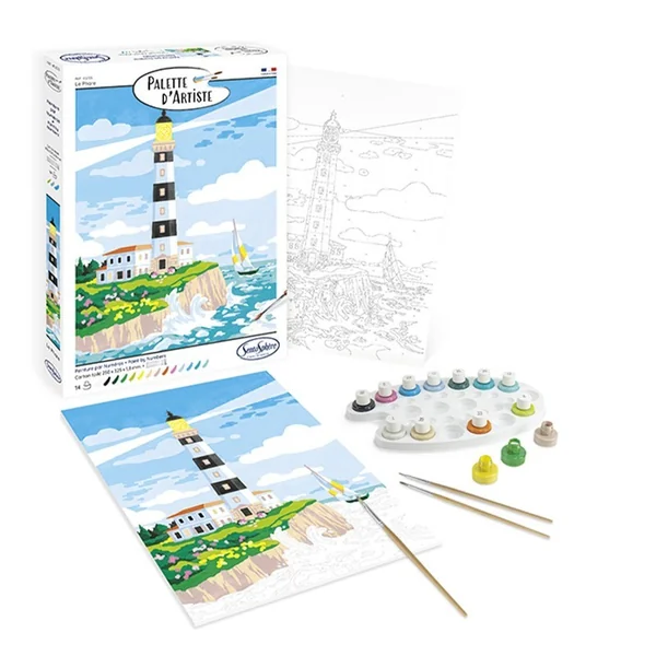Palette d'artiste - Le phare
