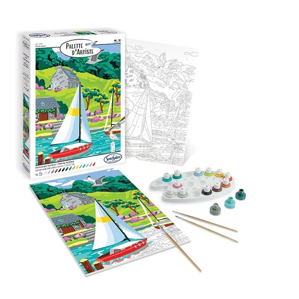 Palette d'artiste - Pont-Aven