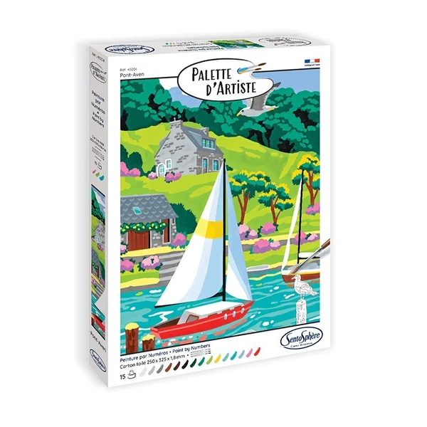 Palette d'artiste - Pont-Aven
