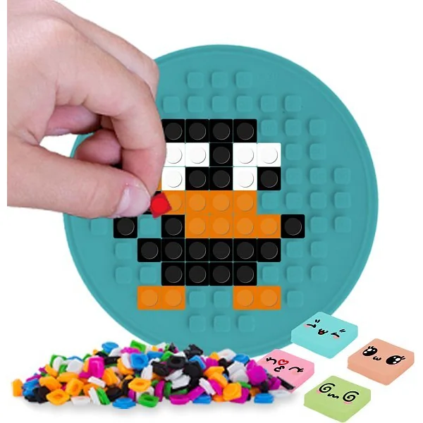 Panneau mosaïque PIXIE CREW TURQUOISE cercle