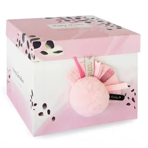 Pantin Pompon Rose Happy Blush 20cm - Doudou et Compagnie