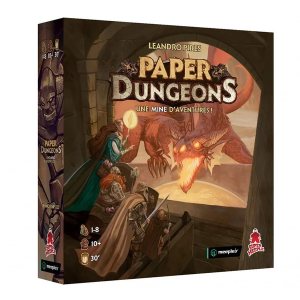 Paper dungeons - Le jeu