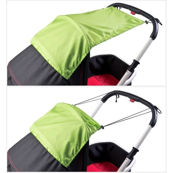 Pare-soleil pour poussette New Baby Basic gris