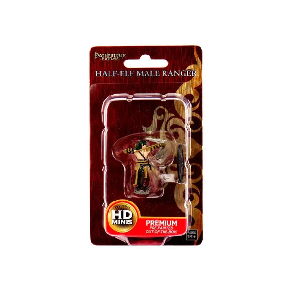 Pathfinder Battles Premium Figures - Half-Elf Ranger Male