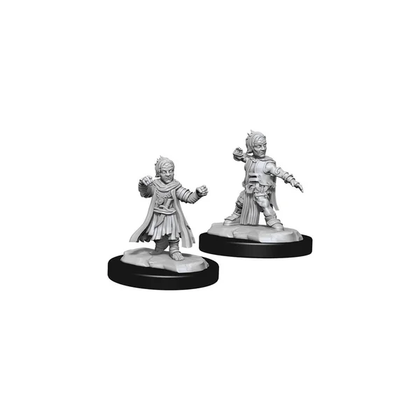 Pathfinder Deepcuts Unpainted Miniatures: Male Halfling Monk