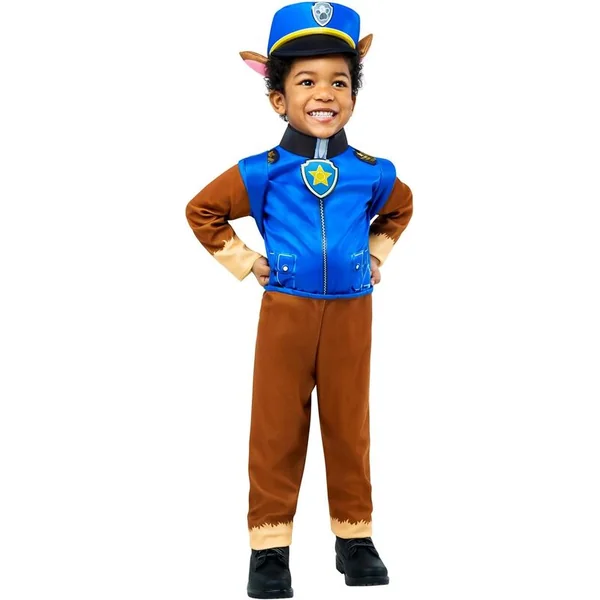 PAW PATROL Chase costume pour enfants taille (98-104cm)DLX