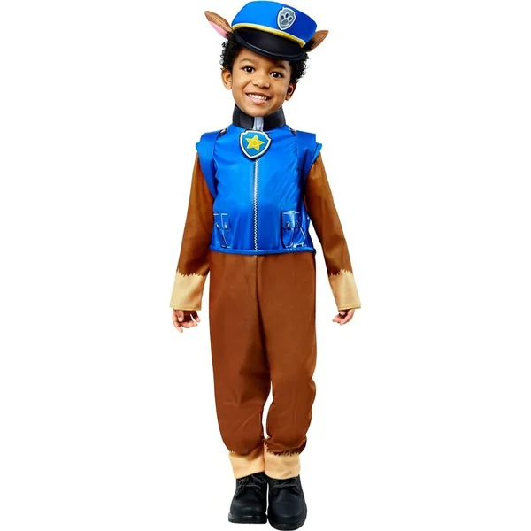 PAW PATROL Chase costume pour enfants taille (98-104cm)DLX