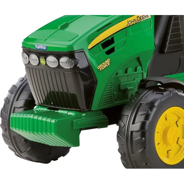 Peg-Pérego John Deere Ground Force avec remorque 12V - 330W vert