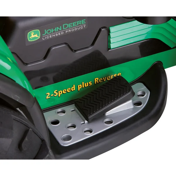 Peg-Pérego John Deere Ground Force avec remorque 12V - 330W vert