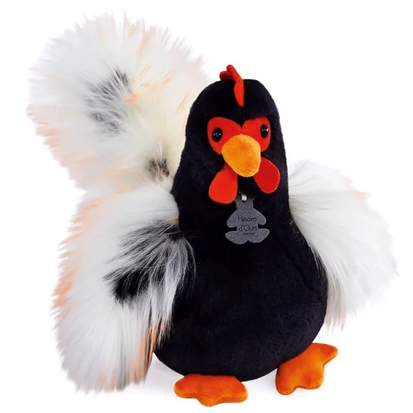 Peluche Le coq'rico 26 cm - Histoire d'Ours