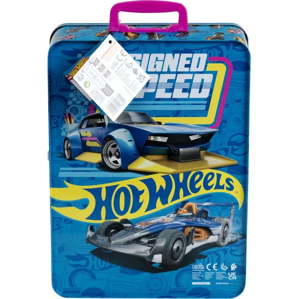 Petite valise de collection Hot Wheels, 50 pièces
