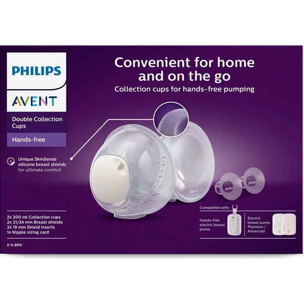 Philips Avent Récipients de collecte mains libres