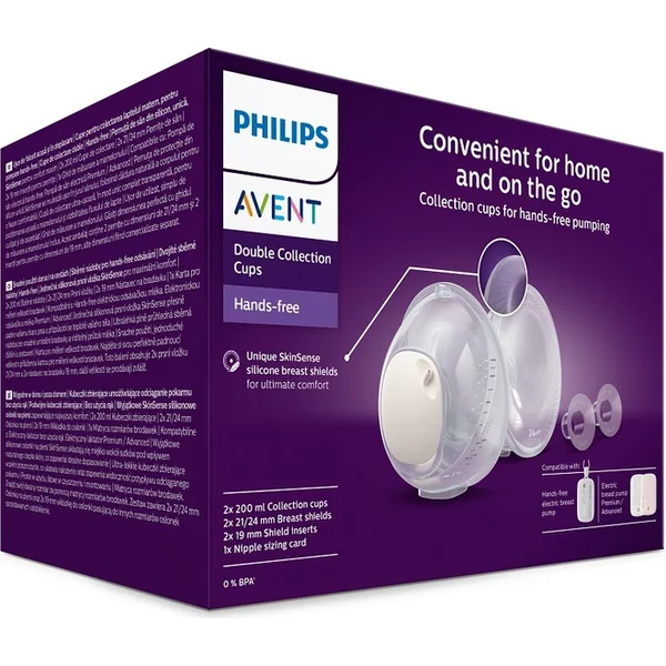 Philips Avent Récipients de collecte mains libres